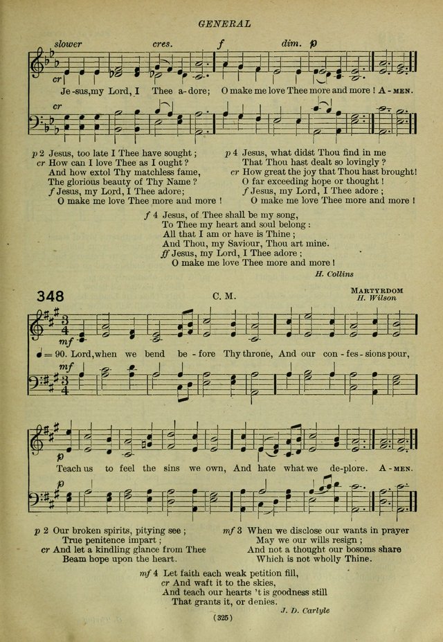 The Church Hymnal: containing hymns approved and set forth by the general conventions of 1892 and 1916; together with hymns for the use of guilds and brotherhoods, and for special occasions (Rev. ed) page 326