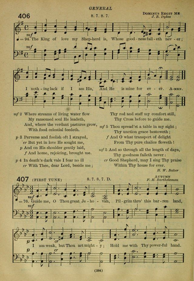 The Church Hymnal: containing hymns approved and set forth by the general conventions of 1892 and 1916; together with hymns for the use of guilds and brotherhoods, and for special occasions (Rev. ed) page 385