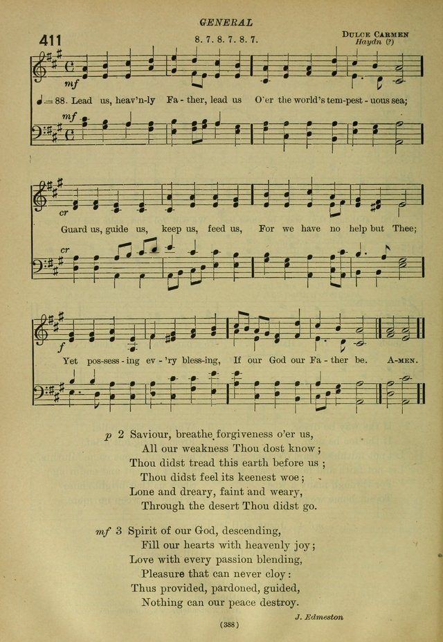 The Church Hymnal: containing hymns approved and set forth by the general conventions of 1892 and 1916; together with hymns for the use of guilds and brotherhoods, and for special occasions (Rev. ed) page 389