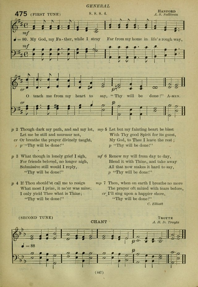 The Church Hymnal: containing hymns approved and set forth by the general conventions of 1892 and 1916; together with hymns for the use of guilds and brotherhoods, and for special occasions (Rev. ed) page 448