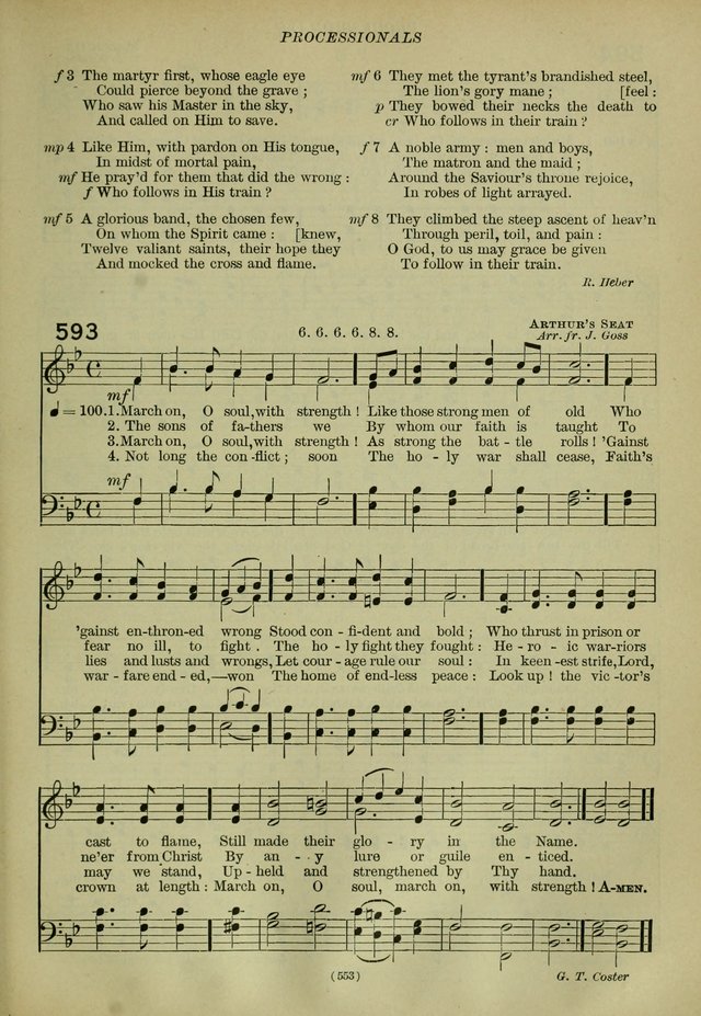 The Church Hymnal: containing hymns approved and set forth by the general conventions of 1892 and 1916; together with hymns for the use of guilds and brotherhoods, and for special occasions (Rev. ed) page 554