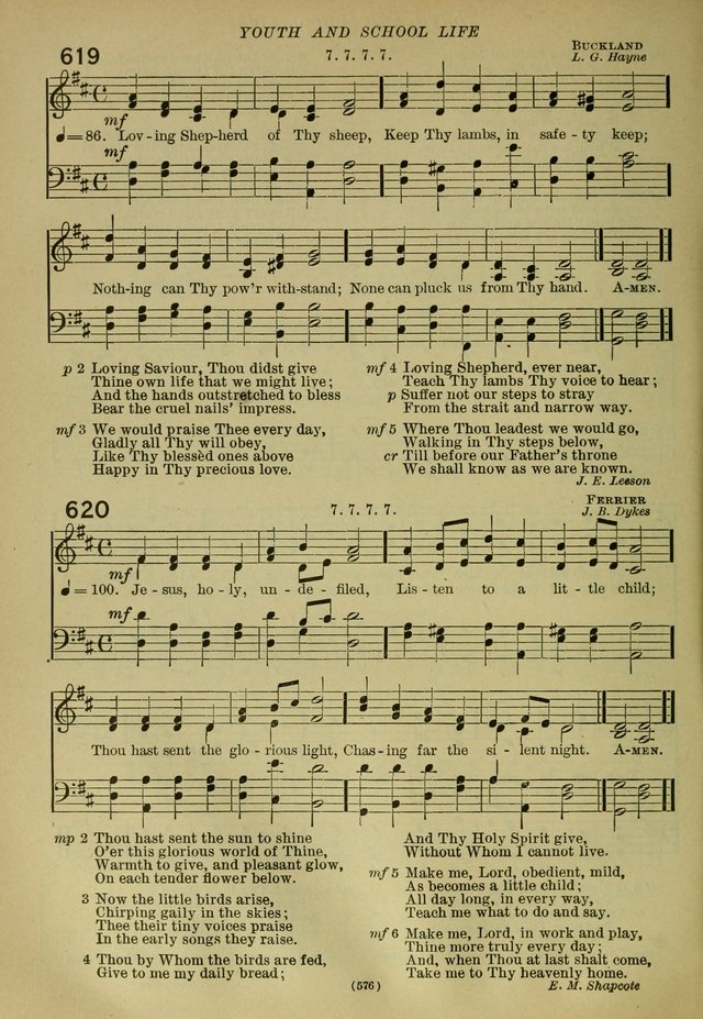 The Church Hymnal: containing hymns approved and set forth by the general conventions of 1892 and 1916; together with hymns for the use of guilds and brotherhoods, and for special occasions (Rev. ed) page 577