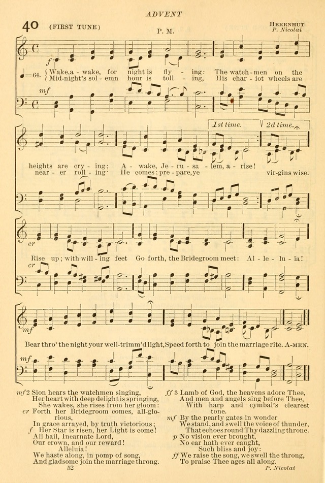 The Church Hymnal: revised and enlarged in accordance with the action of the General Convention of the Protestant Episcopal Church in the United States of America in the year of our Lord 1892... page 109