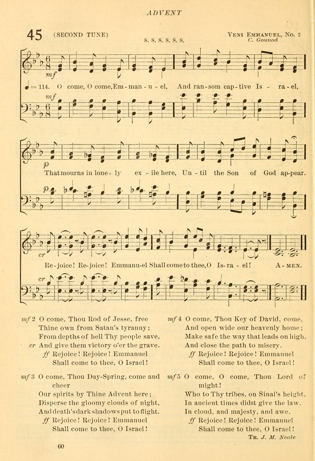 The Church Hymnal: revised and enlarged in accordance with the action of the General Convention of the Protestant Episcopal Church in the United States of America in the year of our Lord 1892... page 117