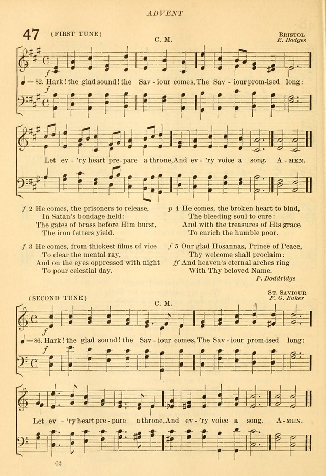 The Church Hymnal: revised and enlarged in accordance with the action of the General Convention of the Protestant Episcopal Church in the United States of America in the year of our Lord 1892... page 119