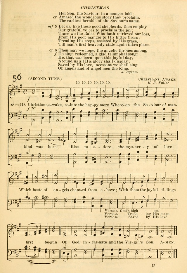 The Church Hymnal: revised and enlarged in accordance with the action of the General Convention of the Protestant Episcopal Church in the United States of America in the year of our Lord 1892... page 132