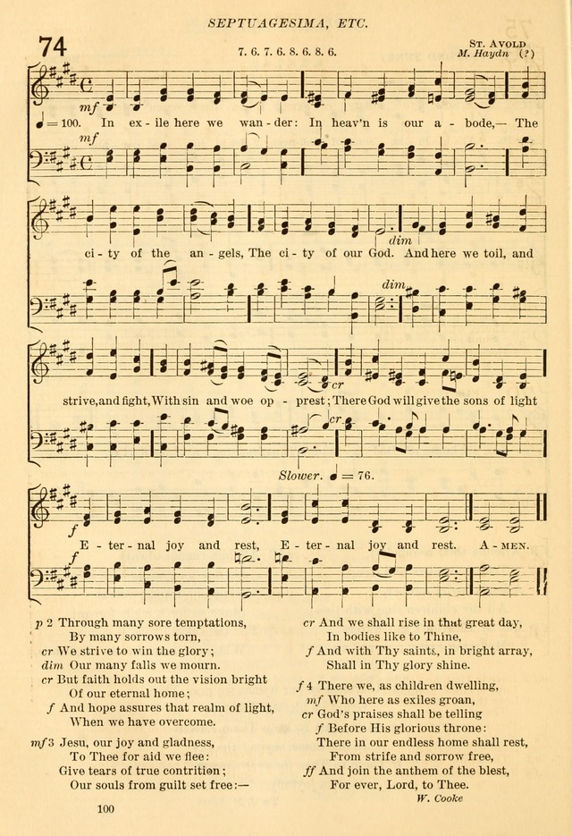 The Church Hymnal: revised and enlarged in accordance with the action of the General Convention of the Protestant Episcopal Church in the United States of America in the year of our Lord 1892... page 157