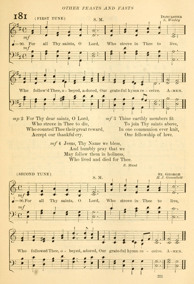 The Church Hymnal: revised and enlarged in accordance with the action of the General Convention of the Protestant Episcopal Church in the United States of America in the year of our Lord 1892... page 268