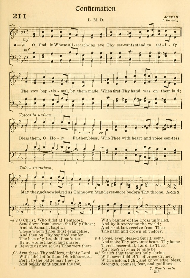 The Church Hymnal: revised and enlarged in accordance with the action of the General Convention of the Protestant Episcopal Church in the United States of America in the year of our Lord 1892... page 302