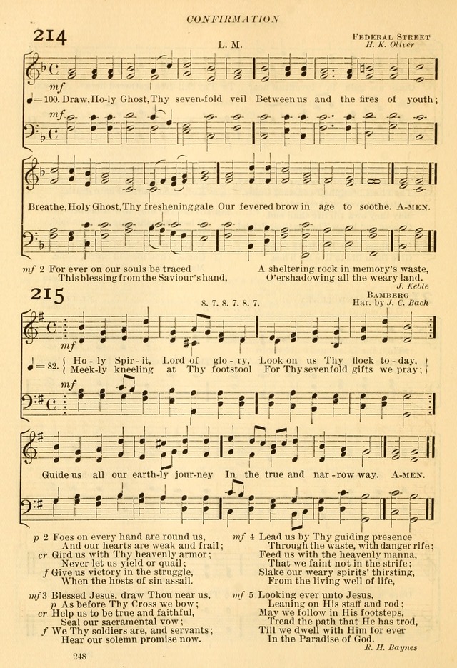 The Church Hymnal: revised and enlarged in accordance with the action of the General Convention of the Protestant Episcopal Church in the United States of America in the year of our Lord 1892... page 305