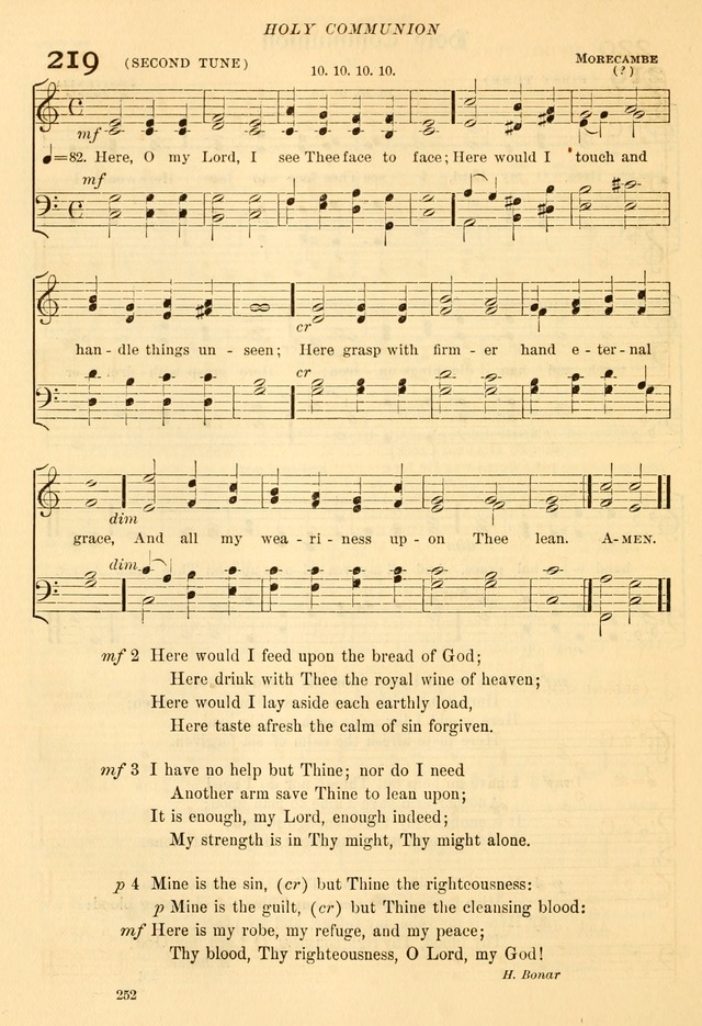 The Church Hymnal: revised and enlarged in accordance with the action of the General Convention of the Protestant Episcopal Church in the United States of America in the year of our Lord 1892... page 309