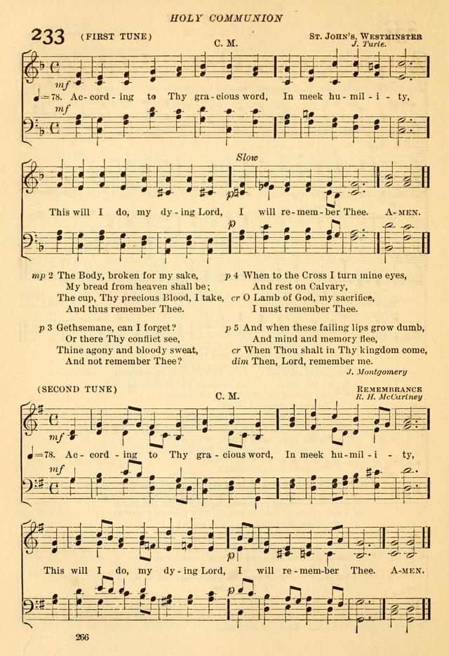 The Church Hymnal: revised and enlarged in accordance with the action of the General Convention of the Protestant Episcopal Church in the United States of America in the year of our Lord 1892... page 323