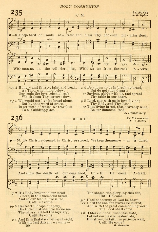 The Church Hymnal: revised and enlarged in accordance with the action of the General Convention of the Protestant Episcopal Church in the United States of America in the year of our Lord 1892... page 325