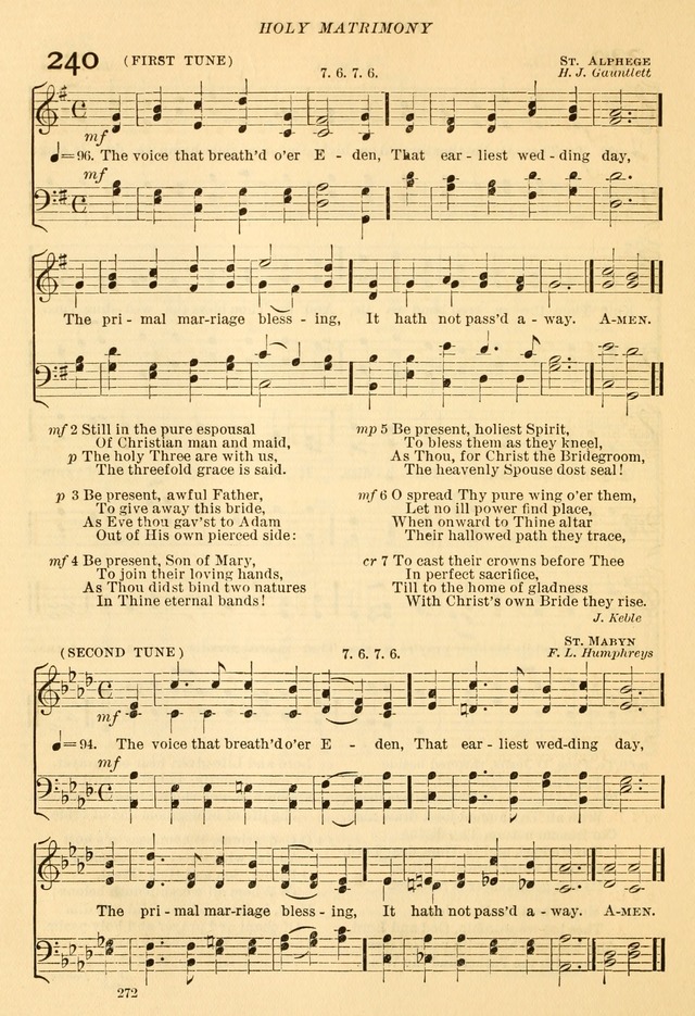 The Church Hymnal: revised and enlarged in accordance with the action of the General Convention of the Protestant Episcopal Church in the United States of America in the year of our Lord 1892... page 329