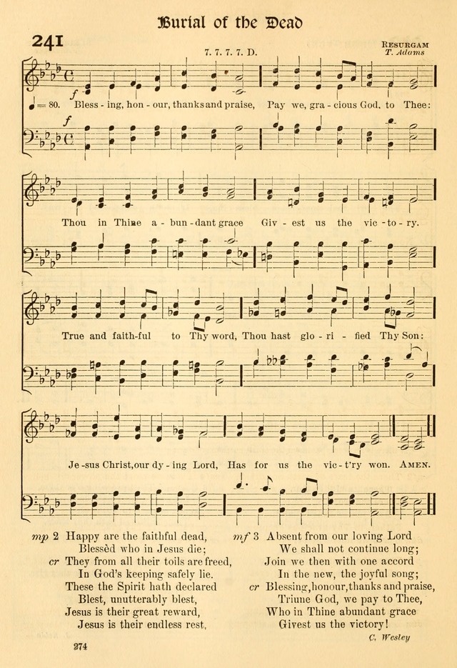 The Church Hymnal: revised and enlarged in accordance with the action of the General Convention of the Protestant Episcopal Church in the United States of America in the year of our Lord 1892... page 331