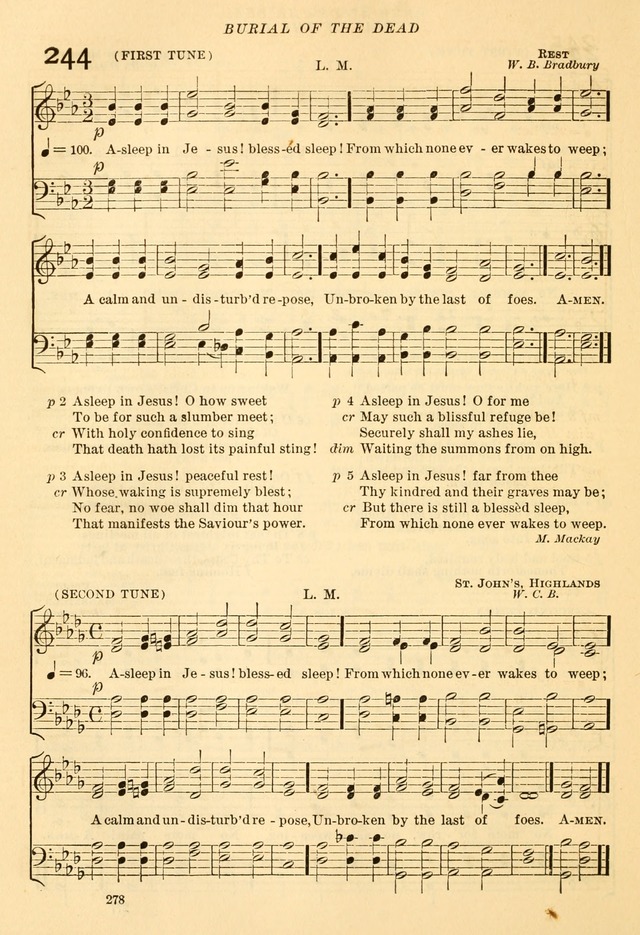 The Church Hymnal: revised and enlarged in accordance with the action of the General Convention of the Protestant Episcopal Church in the United States of America in the year of our Lord 1892... page 335