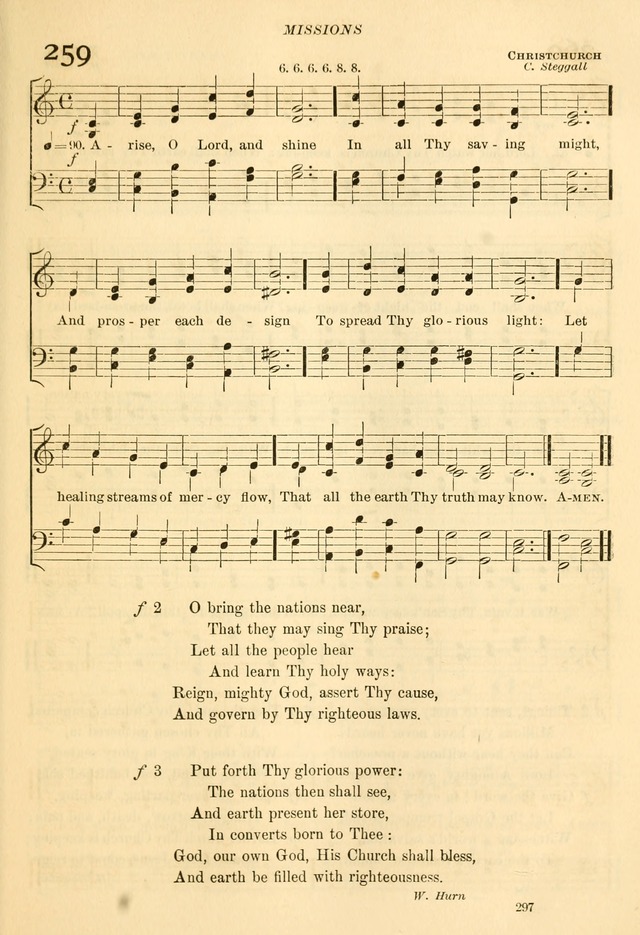 The Church Hymnal: revised and enlarged in accordance with the action of the General Convention of the Protestant Episcopal Church in the United States of America in the year of our Lord 1892... page 354