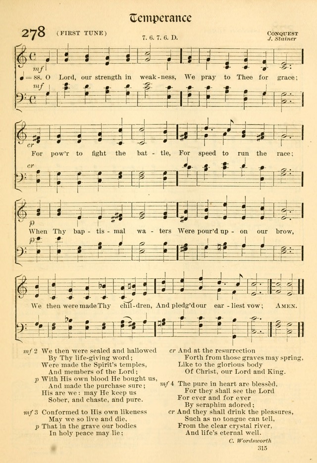 The Church Hymnal: revised and enlarged in accordance with the action of the General Convention of the Protestant Episcopal Church in the United States of America in the year of our Lord 1892... page 372