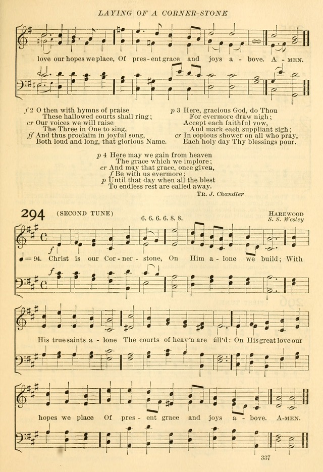 The Church Hymnal: revised and enlarged in accordance with the action of the General Convention of the Protestant Episcopal Church in the United States of America in the year of our Lord 1892... page 394