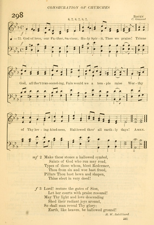 The Church Hymnal: revised and enlarged in accordance with the action of the General Convention of the Protestant Episcopal Church in the United States of America in the year of our Lord 1892... page 398