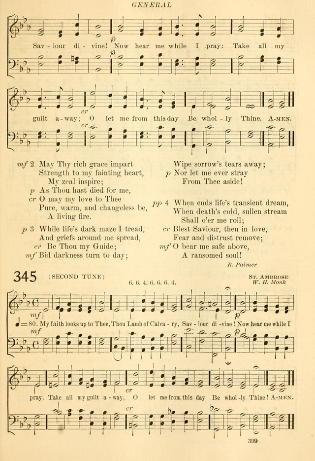 The Church Hymnal: revised and enlarged in accordance with the action of the General Convention of the Protestant Episcopal Church in the United States of America in the year of our Lord 1892... page 456