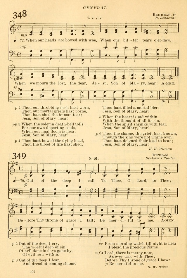 The Church Hymnal: revised and enlarged in accordance with the action of the General Convention of the Protestant Episcopal Church in the United States of America in the year of our Lord 1892... page 459