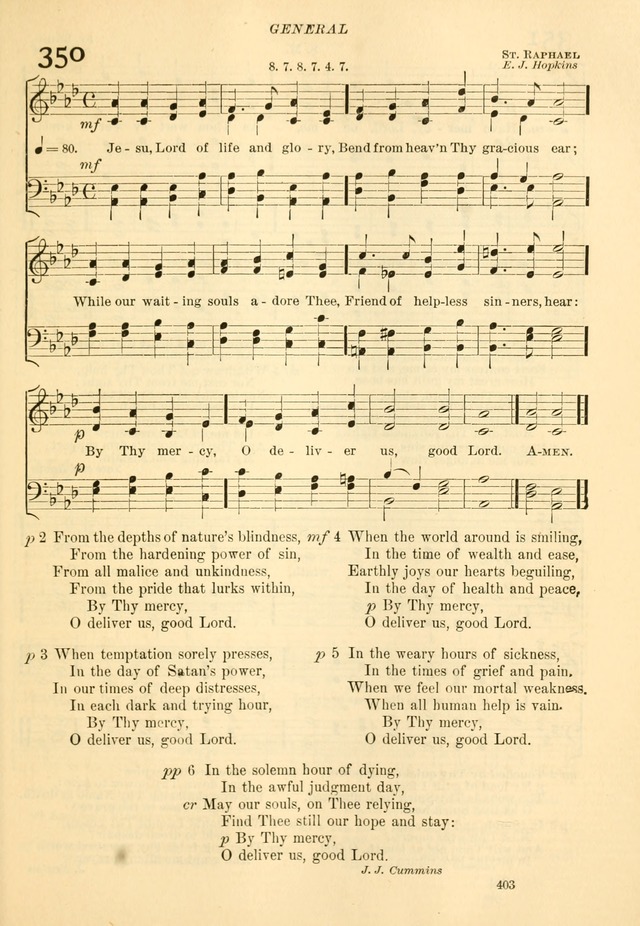 The Church Hymnal: revised and enlarged in accordance with the action of the General Convention of the Protestant Episcopal Church in the United States of America in the year of our Lord 1892... page 460