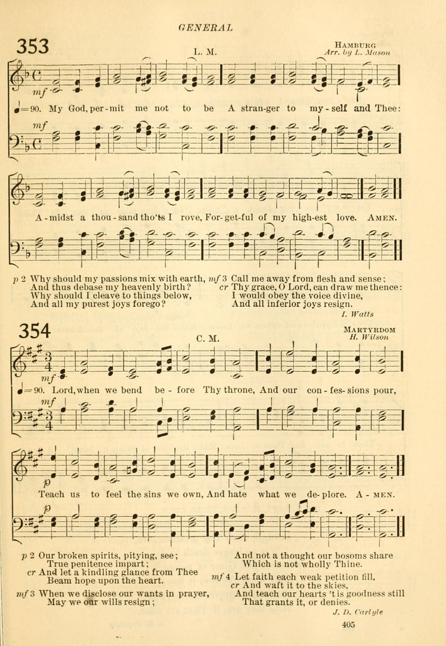 The Church Hymnal: revised and enlarged in accordance with the action of the General Convention of the Protestant Episcopal Church in the United States of America in the year of our Lord 1892... page 462