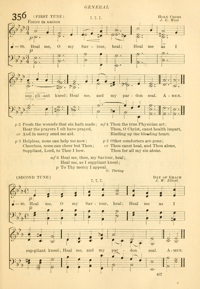 The Church Hymnal: revised and enlarged in accordance with the action of the General Convention of the Protestant Episcopal Church in the United States of America in the year of our Lord 1892... page 464