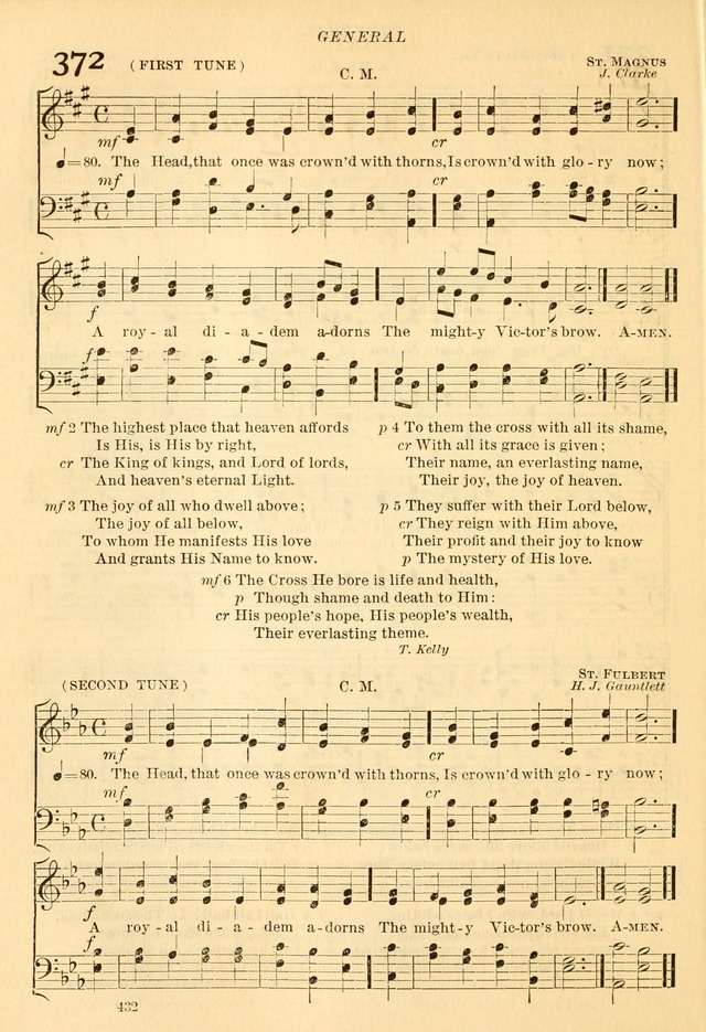 The Church Hymnal: revised and enlarged in accordance with the action of the General Convention of the Protestant Episcopal Church in the United States of America in the year of our Lord 1892... page 489