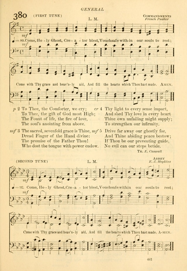 The Church Hymnal: revised and enlarged in accordance with the action of the General Convention of the Protestant Episcopal Church in the United States of America in the year of our Lord 1892... page 498