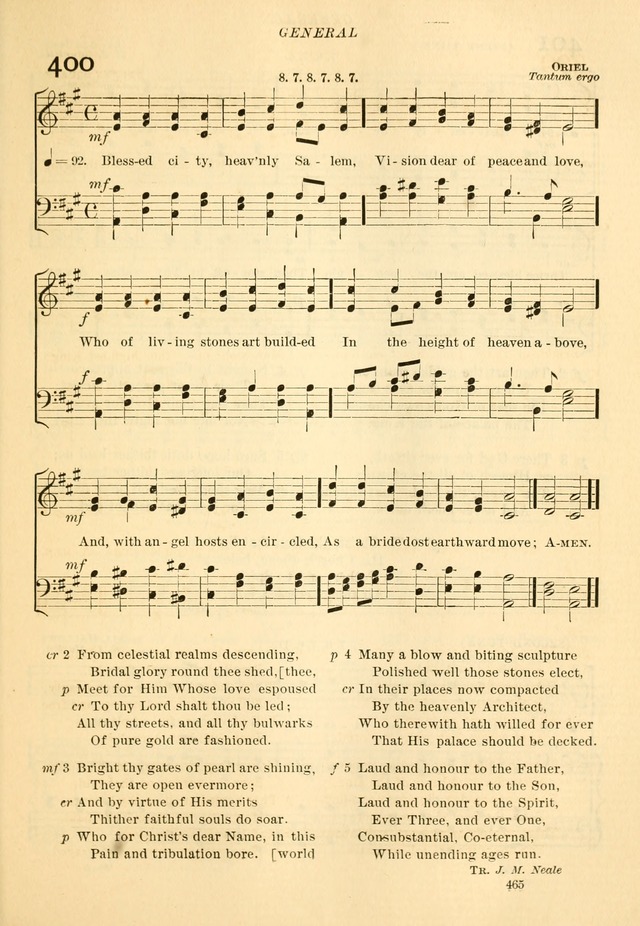 The Church Hymnal: revised and enlarged in accordance with the action of the General Convention of the Protestant Episcopal Church in the United States of America in the year of our Lord 1892... page 522