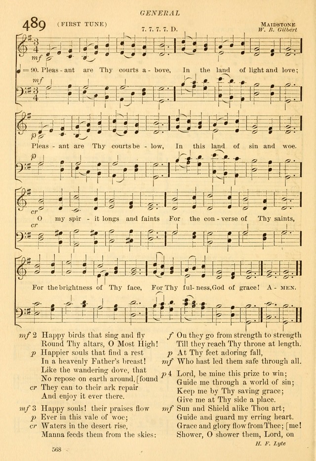 The Church Hymnal: revised and enlarged in accordance with the action of the General Convention of the Protestant Episcopal Church in the United States of America in the year of our Lord 1892... page 625