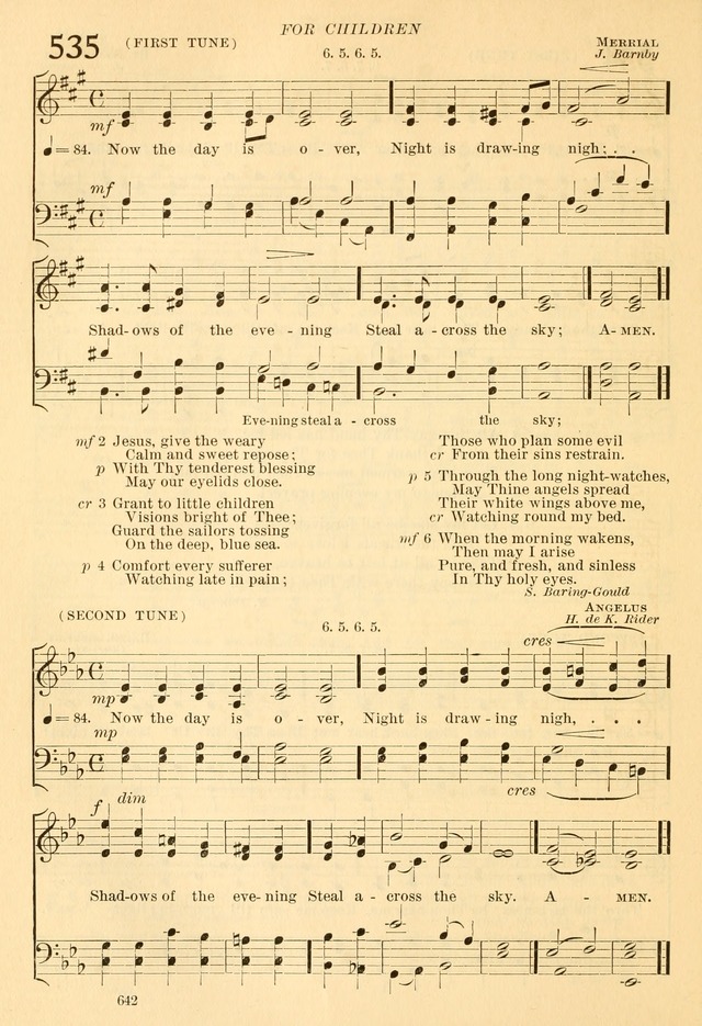 The Church Hymnal: revised and enlarged in accordance with the action of the General Convention of the Protestant Episcopal Church in the United States of America in the year of our Lord 1892... page 699