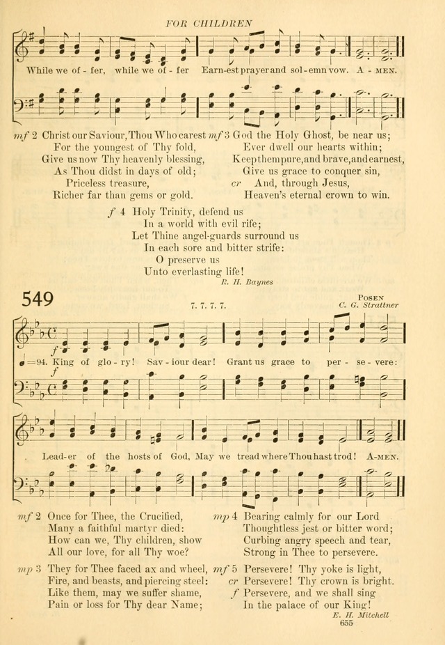 The Church Hymnal: revised and enlarged in accordance with the action of the General Convention of the Protestant Episcopal Church in the United States of America in the year of our Lord 1892... page 712