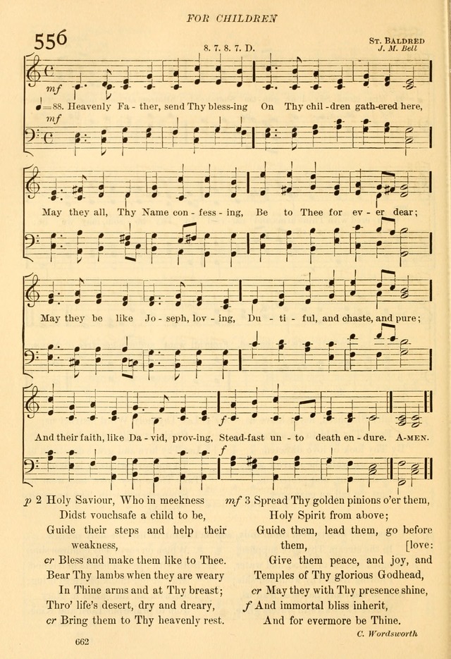 The Church Hymnal: revised and enlarged in accordance with the action of the General Convention of the Protestant Episcopal Church in the United States of America in the year of our Lord 1892... page 719