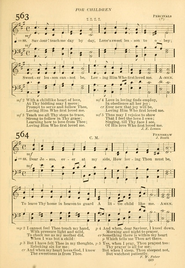 The Church Hymnal: revised and enlarged in accordance with the action of the General Convention of the Protestant Episcopal Church in the United States of America in the year of our Lord 1892... page 726