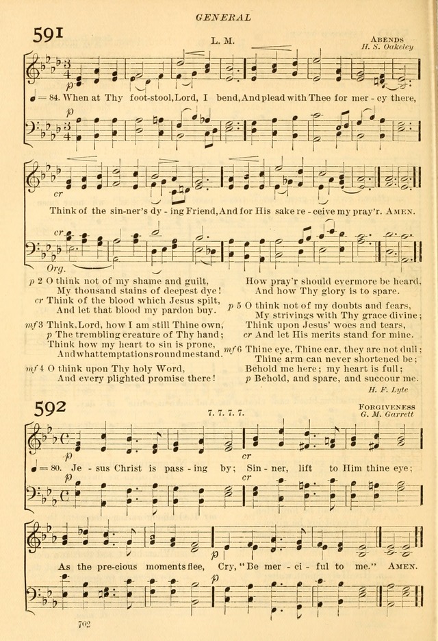 The Church Hymnal: revised and enlarged in accordance with the action of the General Convention of the Protestant Episcopal Church in the United States of America in the year of our Lord 1892... page 759