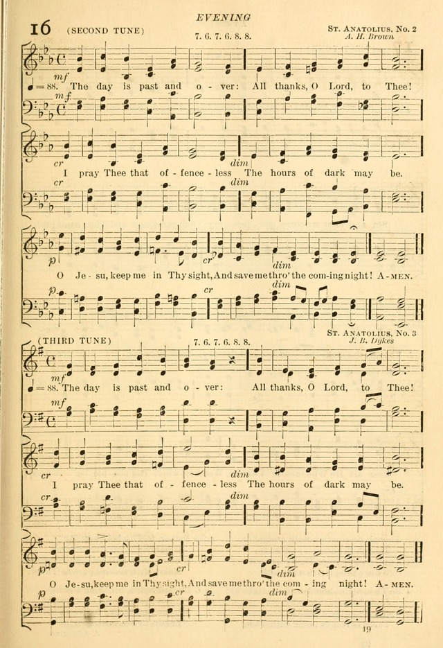 The Church Hymnal: revised and enlarged in accordance with the action of the General Convention of the Protestant Episcopal Church in the United States of America in the year of our Lord 1892... page 76