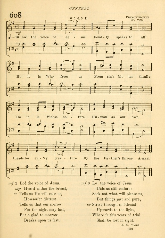 The Church Hymnal: revised and enlarged in accordance with the action of the General Convention of the Protestant Episcopal Church in the United States of America in the year of our Lord 1892... page 778