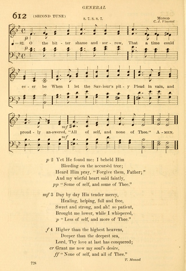 The Church Hymnal: revised and enlarged in accordance with the action of the General Convention of the Protestant Episcopal Church in the United States of America in the year of our Lord 1892... page 785