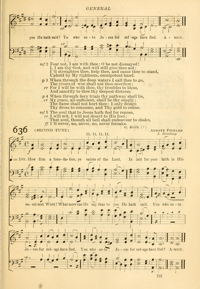 The Church Hymnal: revised and enlarged in accordance with the action of the General Convention of the Protestant Episcopal Church in the United States of America in the year of our Lord 1892... page 814