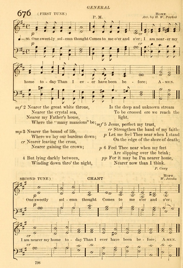 The Church Hymnal: revised and enlarged in accordance with the action of the General Convention of the Protestant Episcopal Church in the United States of America in the year of our Lord 1892... page 855