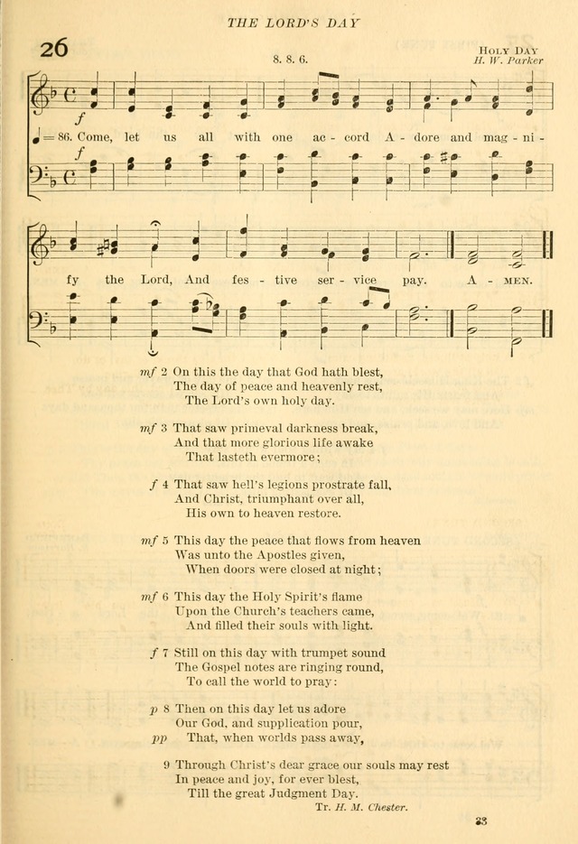 The Church Hymnal: revised and enlarged in accordance with the action of the General Convention of the Protestant Episcopal Church in the United States of America in the year of our Lord 1892... page 90