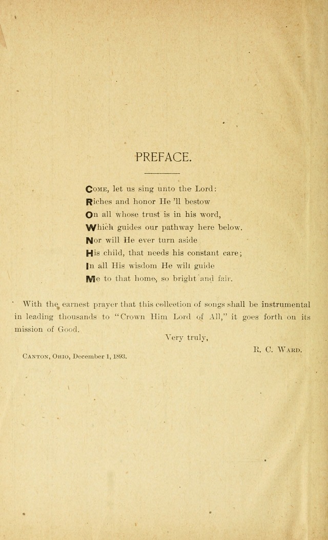 Crown Him: for revival meetings, Sabbath schools and general church services page 5