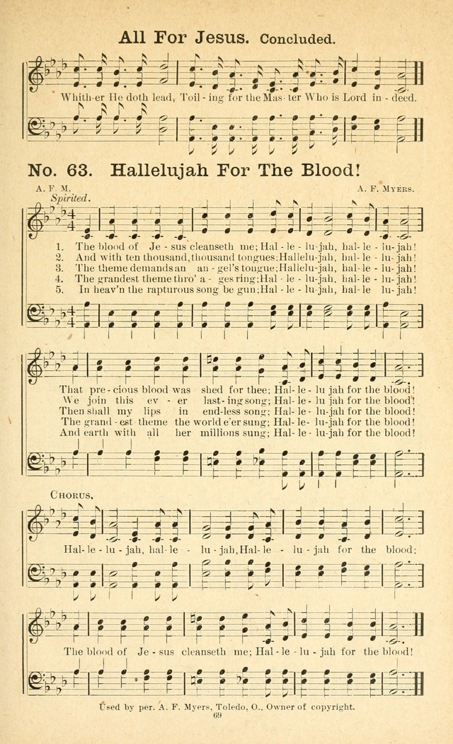 Crown Him: for revival meetings, Sabbath schools and general church services page 72