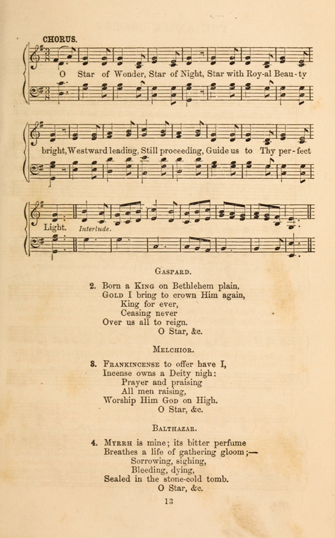 Carols, Hymns, and Songs page 13