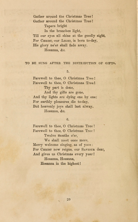 Carols, Hymns, and Songs page 20