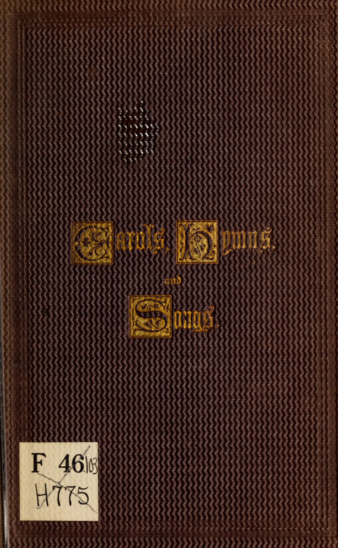 Carols, Hymns, and Songs page cover