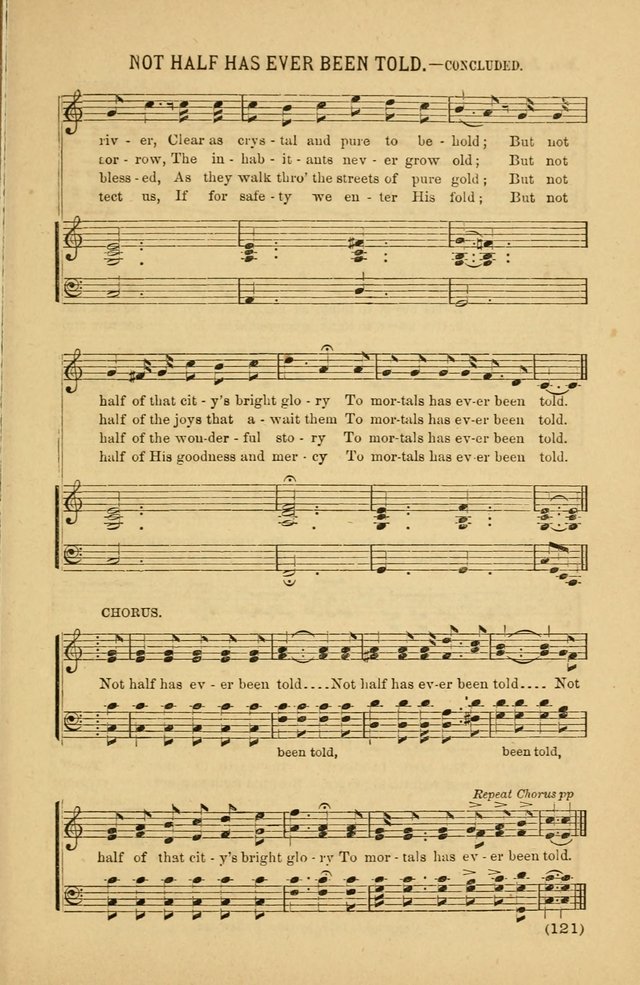 Coronation Hymns and Songs: for praise and prayer meetings, home and social singing page 121